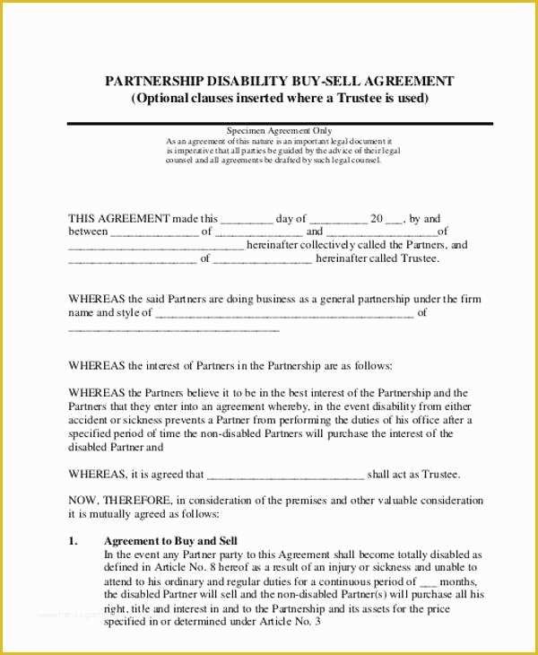 Buyout Agreement Template Free Of and Sell Bing