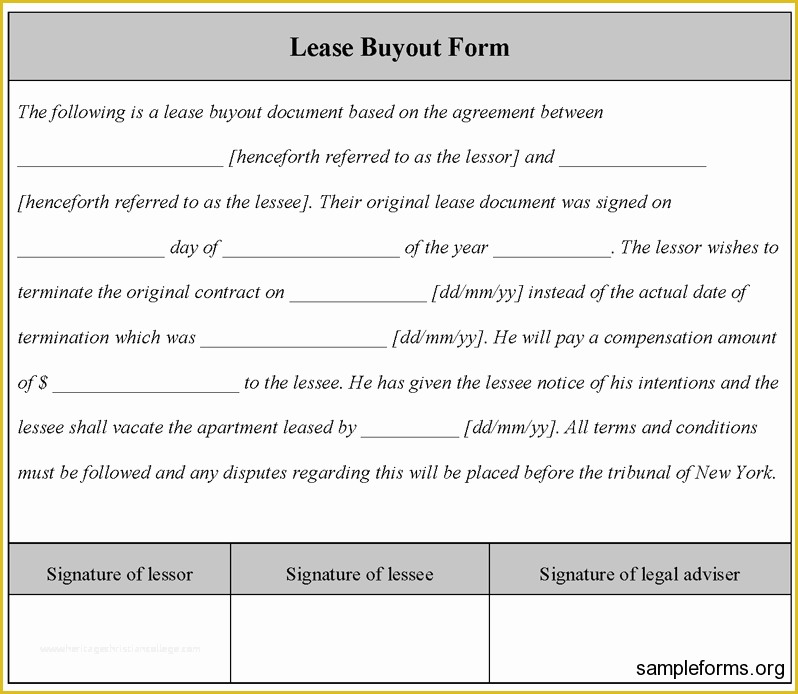 Buyout Agreement Template Free Of Selling Out How to Negotiate A Tenant Buyout In San