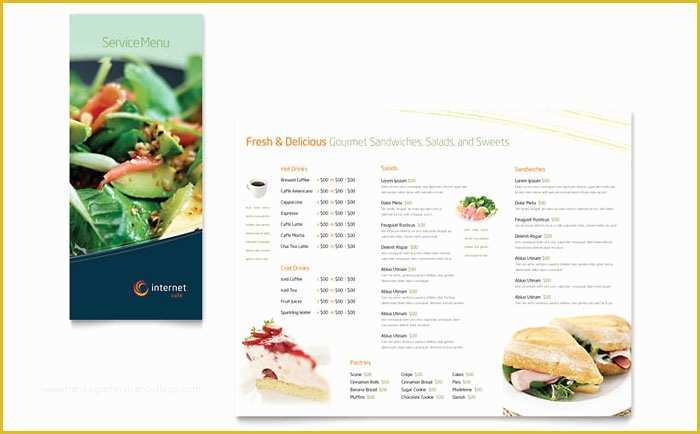 Cafe Menu Design Template Free Download Of Free Restaurant Menu Template Download Free Sample Layouts