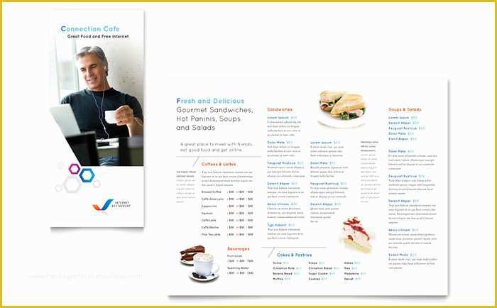 Cafe Menu Design Template Free Download Of Free Restaurant Menu Templates