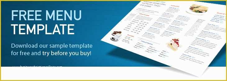 Cafe Menu Design Template Free Download Of Free Restaurant Menu Templates