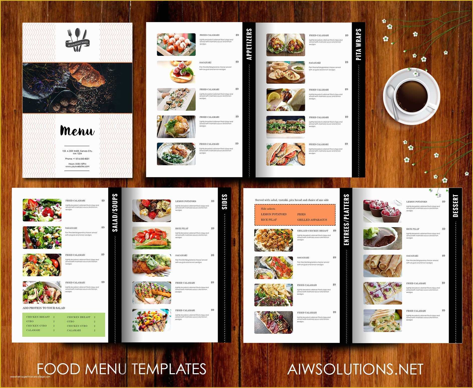 Cafe Menu Design Template Free Download Of Restaurant Menu Template Brochure Templates Creative