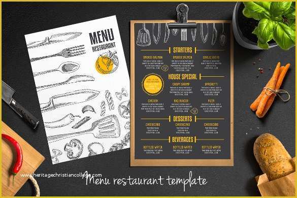 Cafe Menu Template Free Download Of Restaurant Menu Template 33 Free Psd Eps Documents