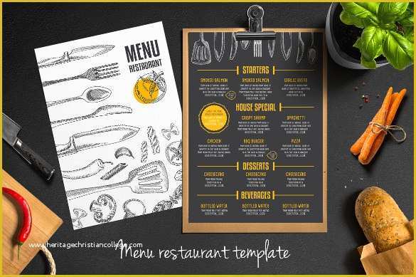 43 Cafe Menu Template Free Download