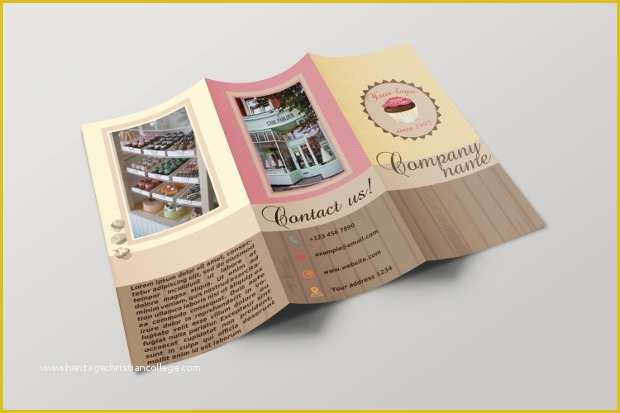 Cake Brochure Template Free Download Of 15 Bakery Brochures Free Psd Ai Indesign Vector Eps