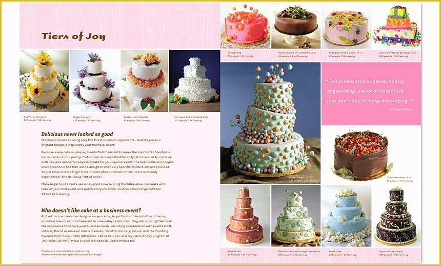 Cake Brochure Template Free Download Of Cake Brochure Template Synaxariumfo