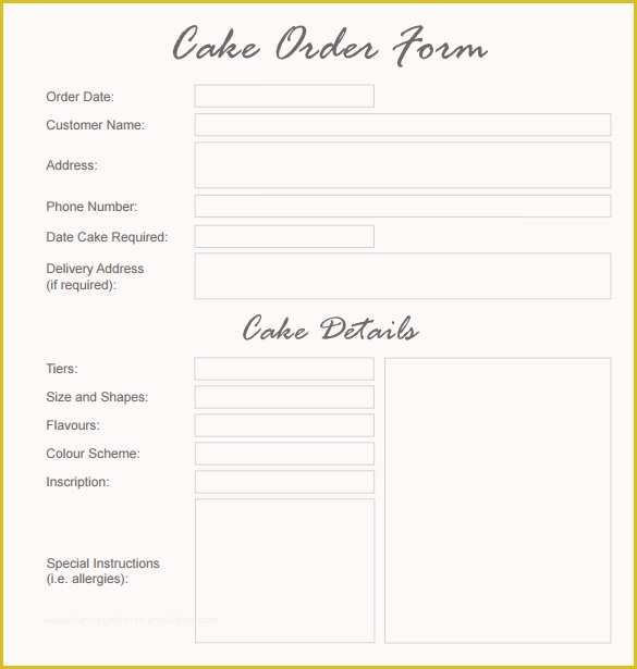 Cake Pop order form Template Free Of Pin Cake order forms Us and Uk Addicted to Costco Bakery