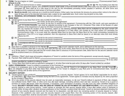 California Commercial Lease Agreement Template Free Of 6 Ways A Lease Agreement Can Protect the Landlord