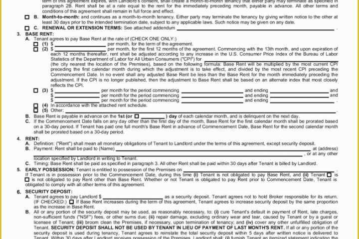 California Commercial Lease Agreement Template Free Of 6 Ways A Lease Agreement Can Protect the Landlord