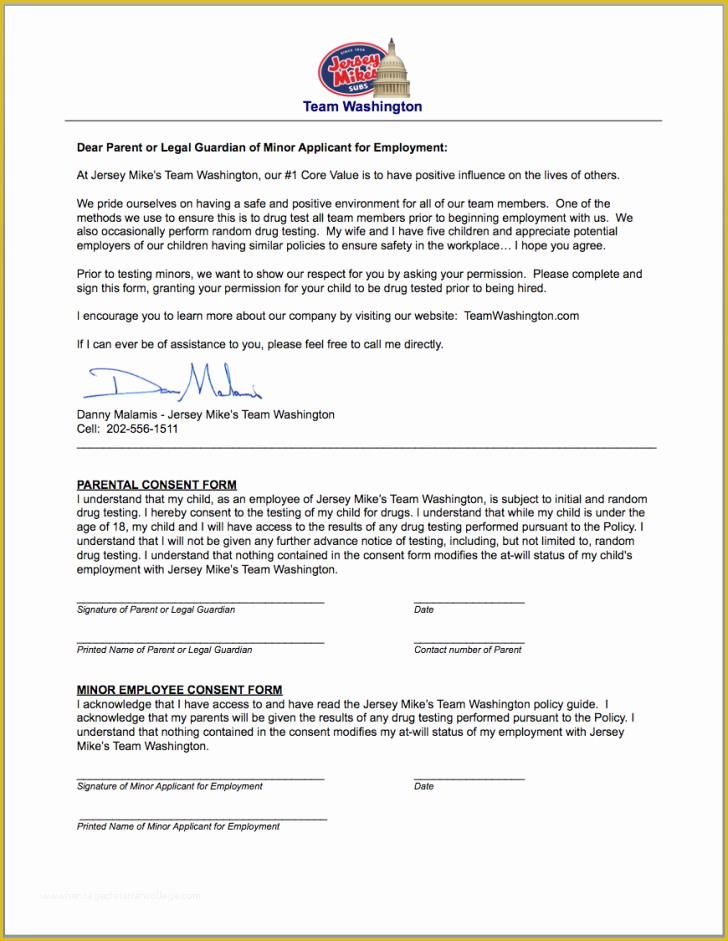 California Drug Free Workplace Policy Template Of Consent Drug Test Consent form