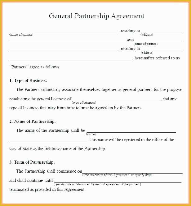 California General Partnership Agreement Template Free Of Free General Partnership Agreement 3 This Free General
