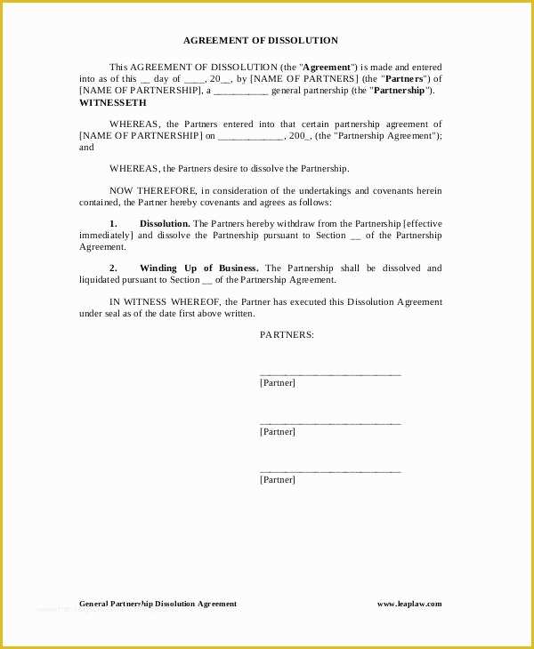 California General Partnership Agreement Template Free Of General Partnership Agreement