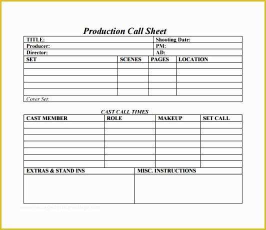 Call Sheet Template Free Of 14 Sales Call Log Template Excel Exceltemplates