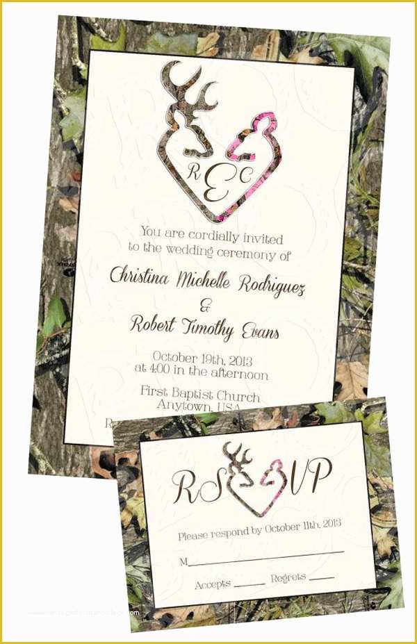 Camouflage Invitations Template Free Of 42 Cool Camo Wedding Ideas for Country Style Enthusiasts