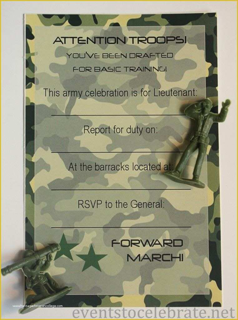 Camouflage Invitations Template Free Of Free Printable Invitations Army Car Racing &amp; Swim Party
