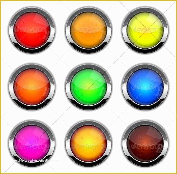 Campaign button Template Free Download Of 10 Rounded buttons Psd Eps Vector format Download