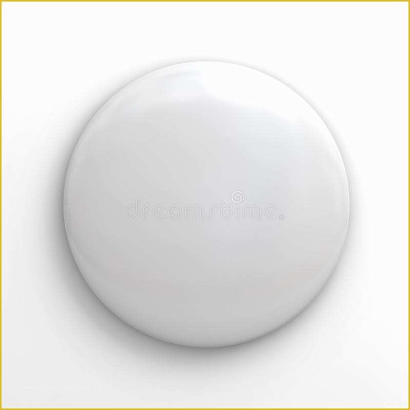 Campaign button Template Free Download Of Blank Badge button White Stock Illustration