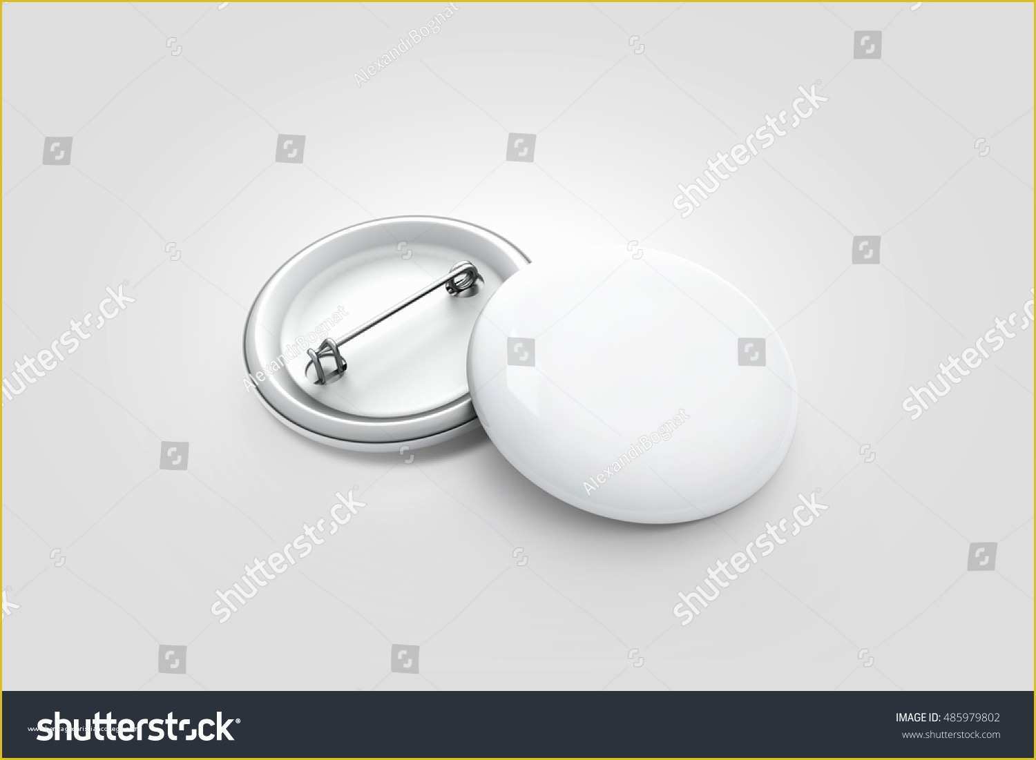 Campaign button Template Free Download Of Blank White button Badge Stack Mockup Stock Illustration