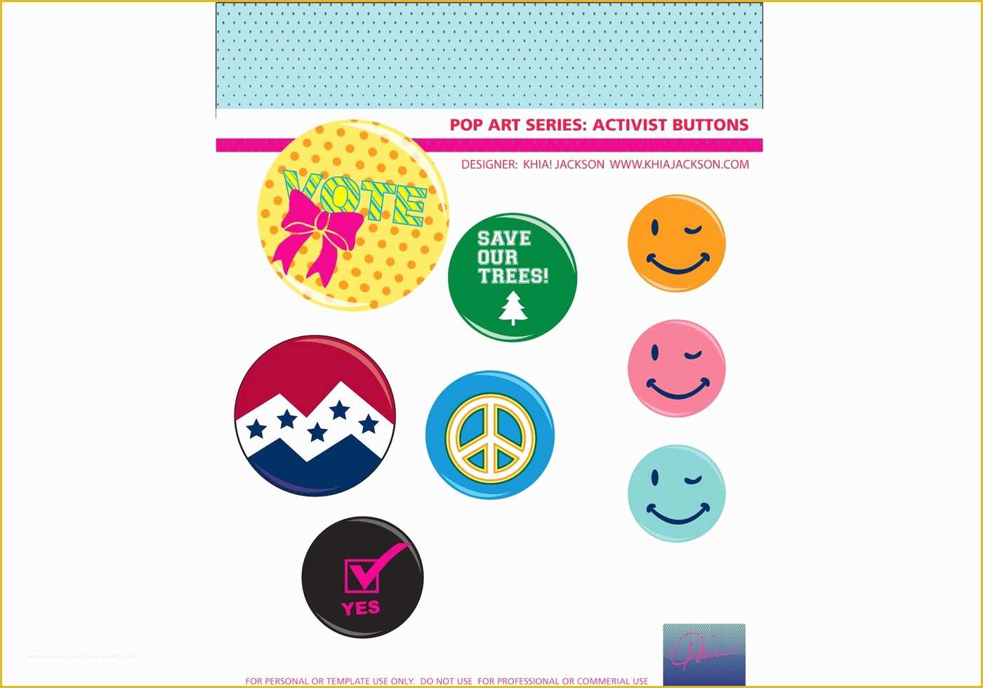 Campaign button Template Free Download Of Free Campaign button Vectors