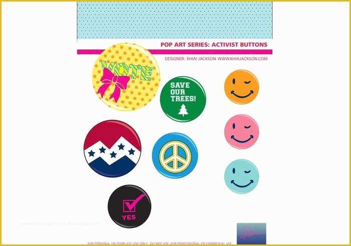 Campaign button Template Free Download Of Free Campaign button Vectors