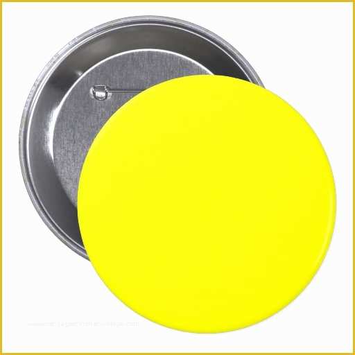 Campaign button Template Free Download Of Pure Yellow Neon Lemon Bright Template Blank Pinback button
