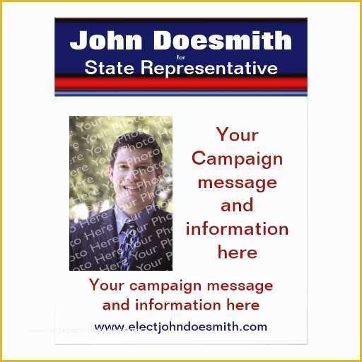 Campaign Poster Template Free Of Political Election Campaign Flyer Template