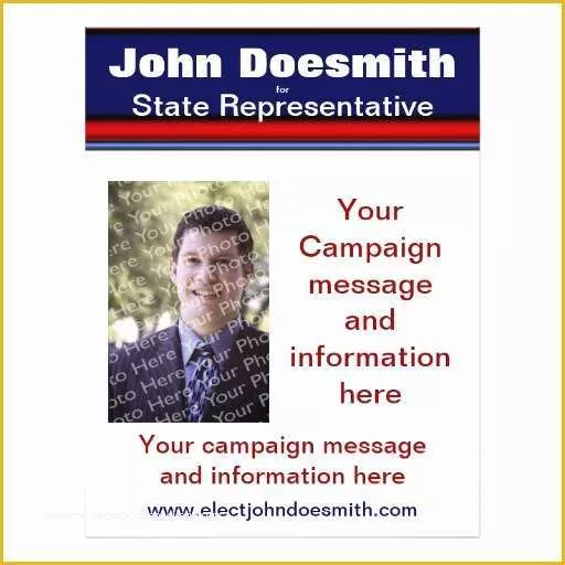 Campaign Poster Template Free Of Political Election Campaign Flyer Template