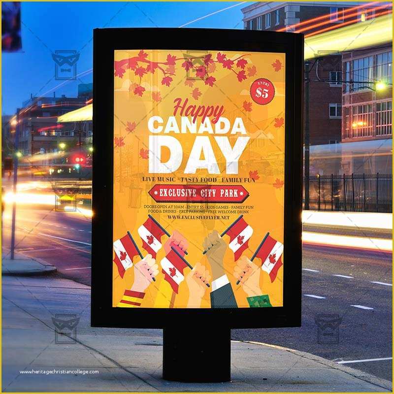 Canada Day Flyer Template Free Of Canada Day Flyer – Club A5 Template Exclsiveflyer