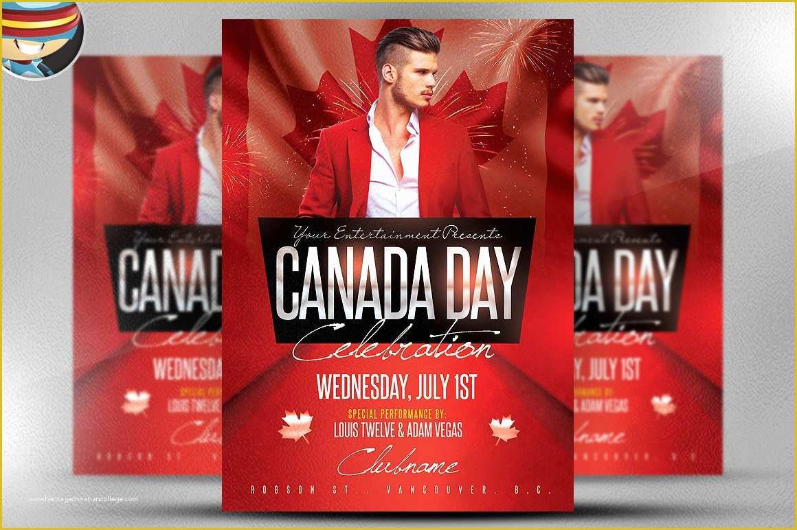 Canada Day Flyer Template Free Of Canada Day Flyer Template 2 Flyer Templates On Creative