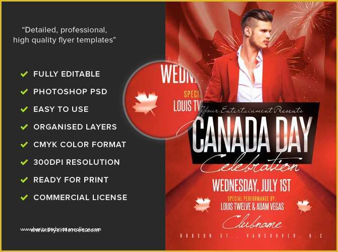 Canada Day Flyer Template Free Of Canada Day Flyer Template 2 Flyerheroes