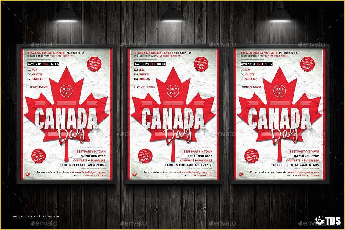 Canada Day Flyer Template Free Of Canada Day Flyer Template by Lou606