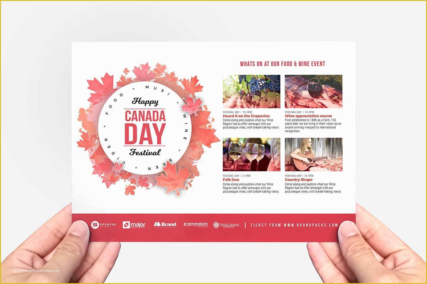 Canada Day Flyer Template Free Of Canada Day Flyer Template Psd Ai &amp; Vector Brandpacks