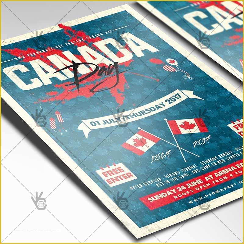 Canada Day Flyer Template Free Of Canada Day Premium Flyer Psd Template
