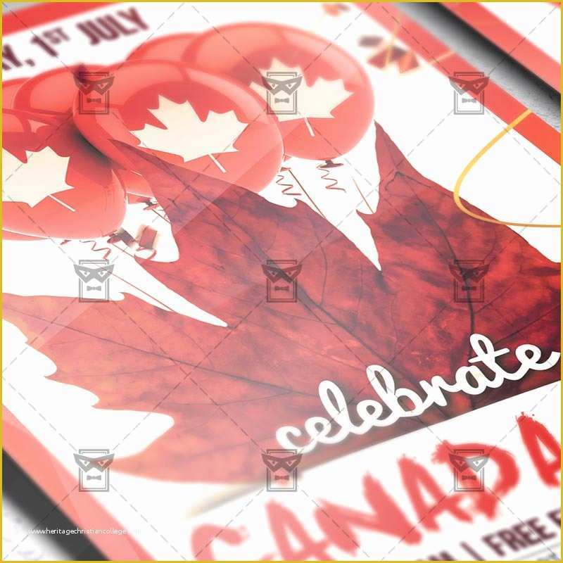 Canada Day Flyer Template Free Of Canada Day – Premium Flyer Template Instagram Size Flyer