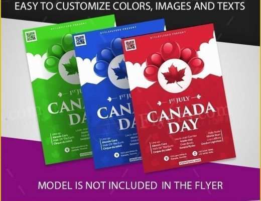 Canada Day Flyer Template Free Of Canada Day Psd Flyer Template Styleflyers