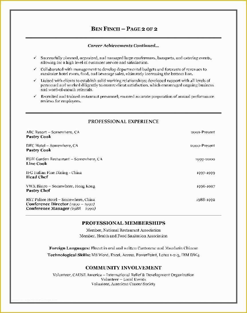 Canadian Resume Template Free Of 7 Canadian format Resume Samples