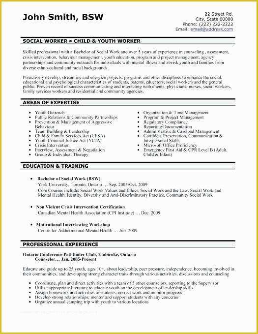 Canadian Resume Template Free Of Canadian Resume Template Word – Hazstyle