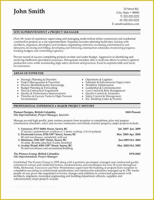 Canadian Resume Template Free Of Canadian Style Resume Template