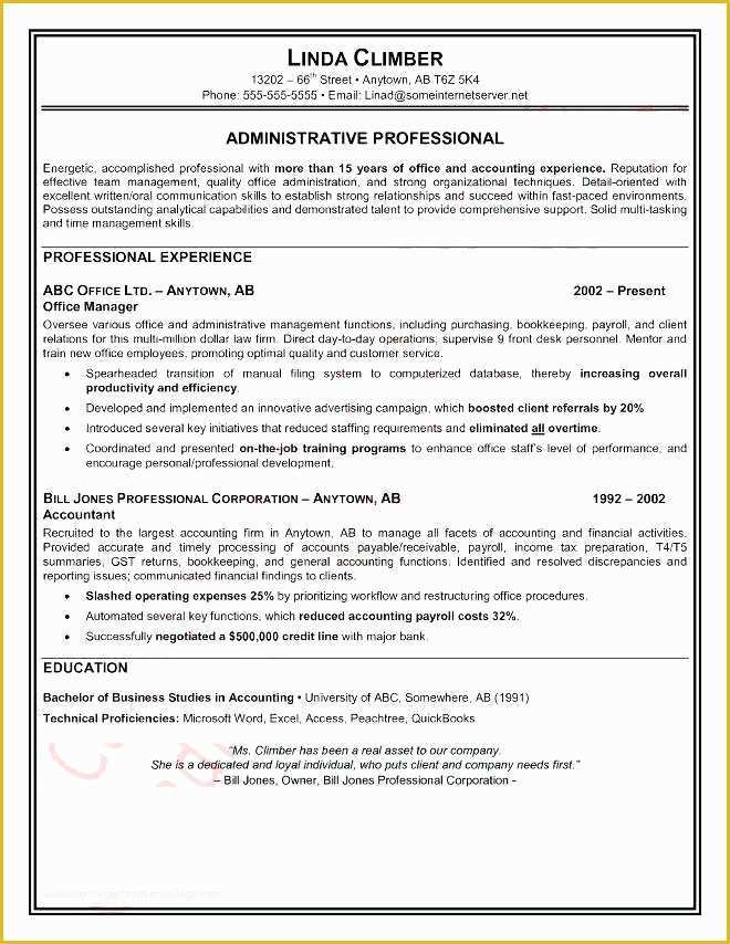 Canadian Resume Template Free Of Government Resume Examples Government Resume Examples
