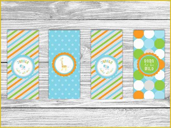 Candy Bar Wrappers Template for Baby Shower Printable Free Of 32 Candy Bar Wrapper Templates Pdf Psd Eps