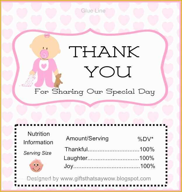 Candy Bar Wrappers Template for Baby Shower Printable Free Of Gifts that Say Wow Fun Crafts and Gift Ideas Free Candy