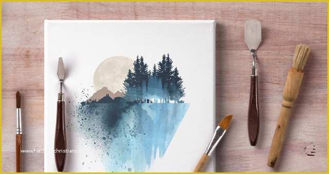 Canvas Painting Templates Free Of Artistic Psd Art Canvas Mockup