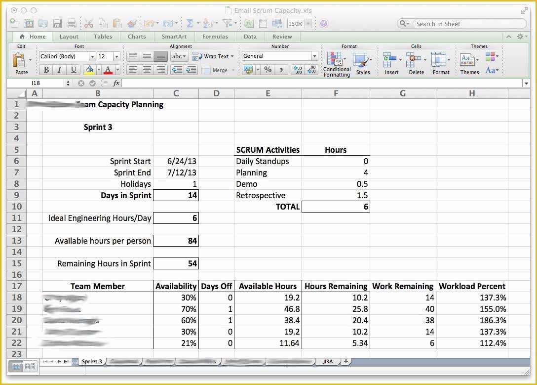 Capacity Planning Excel Template Free Of Capacity Planning Spreadsheet Excel Spreadsheet Downloa