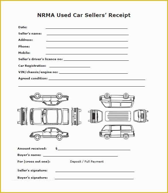 Car Deposit Receipt Template Free Of 22 Deposit Receipt Templates Doc Pdf