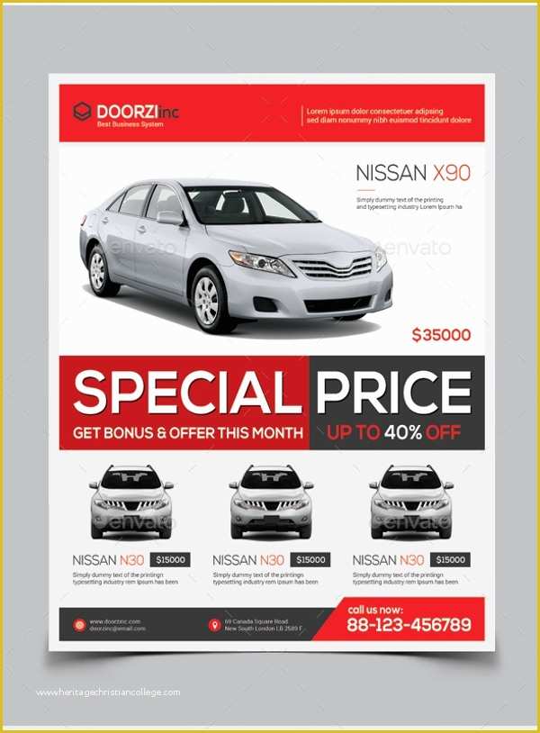 Car for Sale Flyer Template Free Of 14 Car for Sale Flyer Templates