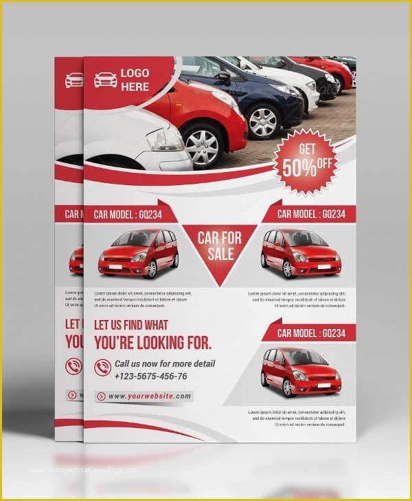 Car for Sale Flyer Template Free Of 20 for Sale Flyers Psd Ai Eps format Download