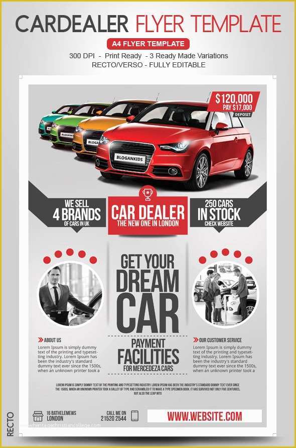 Car for Sale Flyer Template Free Of Auto Sales Flyer Template Design Printable Car for Sale