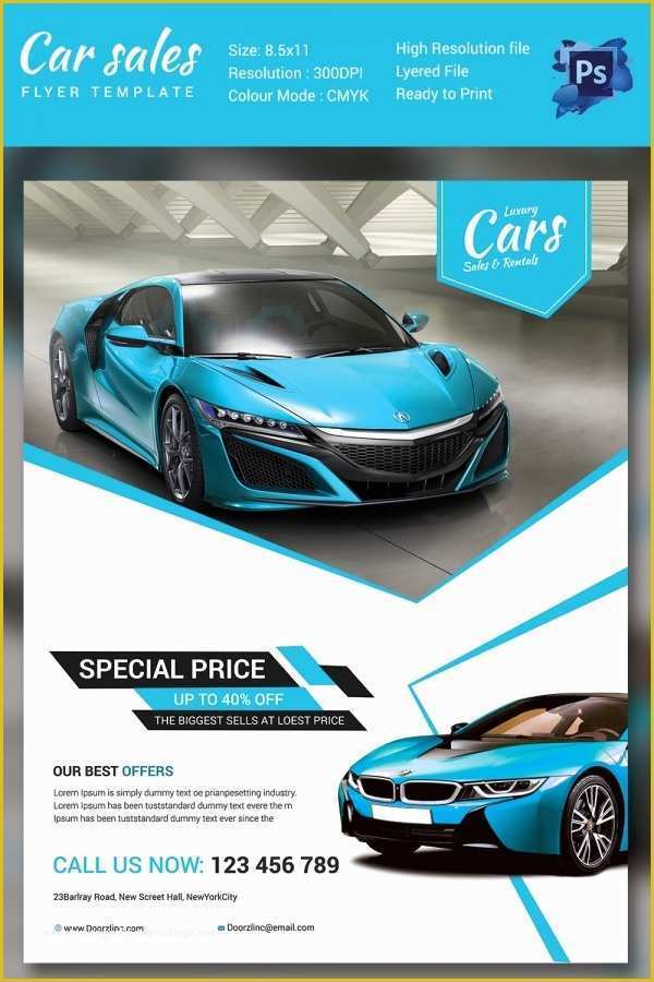 Car for Sale Flyer Template Free Of Sales Flyer Template 61 Free Psd format Download