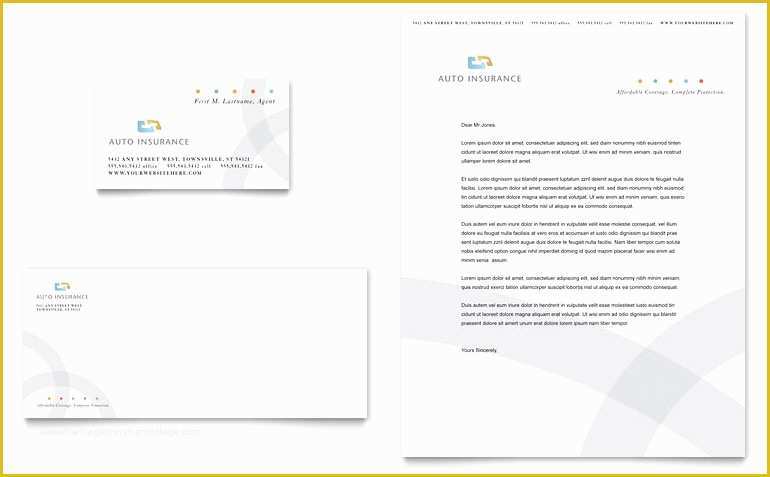 Car Insurance Templates Free Download Of Car Insurance Pany Business Card &amp; Letterhead Template