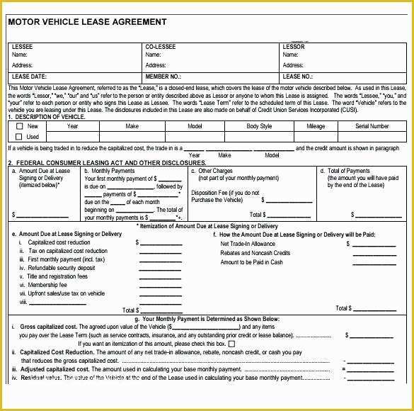 Car Lease Template Free Of Car Rental Agreement Templates Free Download Hire Template Uk